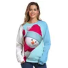 vestiti di Natale con cappuccio 3D Uomini divertenti con cappuccio Felpe Streetwear Hip Hop Pullover Felpa con Cappuccio Uomo Donna hoddies unisex amanti cappuccio all'aperto