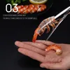 Istakoz Makas Araçları 3 Adımlar Hızlı Soyucu Karides Makas Yaratıcı Karides Kabuk Deniz Ürünleri Aracı Restoran Mutfak Lobsters Makası BC BH0523