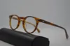 Wholesale-5186 de la manera redonda Gregory Peck marcos de las lentes ópticas miopía mujeres y hombres Vintage lente de gafas de sol de la prescripción