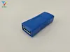 300 teile/los High Speed USB 3,0 Buchse-zu-Buchse Transfer USB adapter Verlängerung Dual Buchse-zu-buchse Stecker Blau