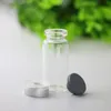 10 ml Amber Clear Chemical Glass Medicine Fles 10 ml met rubberen stop voor persoonlijke verzorging en farmaceutisch
