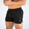 Män bodybuilding shorts joggers gym fitness crossfit träning sportkläder bottnar manlig casual snabb torr strand kort byxor