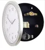 Oculto segredo Wall Clock dinheiro seguro Stash Jóias Container Box Strongbox Digital sala relógio de parede Clocks Home Decor