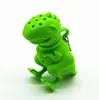 Simpatico dinosauro a forma di tè infuser di grado alimentare in silicone spezie a base di ceratura a erbe filtro a foglie sciolte accessori a sfera da tè a forma di tè9002480