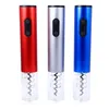 Automatic Wine Bottle Opener Set Multi Color Electric Wine Opener Aluminum Alloy Automatic Corkscrew Kitchen Tools for Gift HHA812