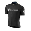 큐브 프로 팀 남자 사이클링 짧은 소매 저지 도로 경주 셔츠 타기 자전거 탑 통기성 야외 스포츠 Maillot S210052808
