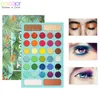 Docolor Tropical Ombretto Tavolozza trucco Ombretto 34 Colori Shimmer Matte Ombretto altamente pigmentato Polvere Cosmetici di marca impermeabili