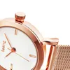 2019 Fashion Gold Lady Wristwatch Simple Women Bangle Watches Casual Stylish Female Present Clock Watch Present