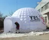 Anpassad annonsering Uppblåsbara mässa Igloo Blås upp Dome Tält 8m Diameter med tryckt logotyp för fest och evenemang