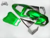 Customize Chinese Fairings set for Kawasaki Z1000 2003-2006 Z1000 2004 2005 green silver ABS plastic motorcycle body fairing kits