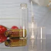 2ml 3ml 5ml Atomizer 리필 가능한 작은 스프레이 향수 병 미니 유리 바이알 앰버 향기 병 빈 향기