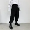 Yeni Erkek Vintage Hip Hop Cep Harem Pantolon Sahne Giyim Kimono Pantolon Erkekler Japonya Streetwear Punk Gotik Rahat Pantolon