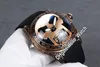 New Bubble Rose Gold Sculpture Case L390/03694 Blue Skull Dial Automatic Mens Watch Tourbillon Fun Fisheye Blue Rubber Watches Hello_Watch