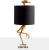 Creative Design Ostrich Shape Table Lamp American and Western Living Room Bedroom Desk lamp Modern Art Home Deco Light Luminaire LLFA