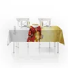 2019 Christmas Tablecloth Print Rectangle Table Cover Holiday Party Home Decor Merry Christmas Decoration New Year @D