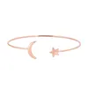 Pulsera de mujer Silver Moon Star El diseño especial le brinda tendencias únicas