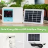 New Intelligent Garden Automatic Watering Device Solar Energy Charging Potted Plant Drip Irrigation Water Pump Timer System
