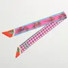 Neue Design Schal Druck Krawatte Frauen Silk Schal Mode Kopf Marke Griff Tasche Bänder Kleine Lange Schals5404832