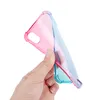 For Iphone Phone Cases Gradient Dual Color Transparent Tpu Shockproof 13 12 11 Pro Max Xr Xs 8 7 6 Plus S21 S20 Note20 Ultra A22 A03S A02S A12 A32 A52 A72 A82 S21Fe
