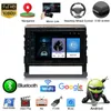 9 tum GPS Navigation Car Video Multimedia-Player Audio Stereo Bluetooth Android 4-Core Head Unit f￶r Toyota Land Cruiser