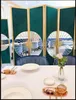 Cloison mobile pliante Paravent Ins Écrans nordiques Abri européen simple pour petite chambre familiale