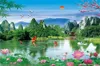 Wholesale 3d Curtain Window Beautiful Lakes Landscapes Customize Your Favorite Beautiful Blackout Curtains For You