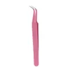 Nail Curved Tweeer Kippers Piezas de pestañas Cortador de uñas de acero inoxidable Scissor Eyebrow Pinzas Herramientas de manicura 2pcs / set