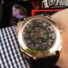 5 Renk OCTO Finissimo Tourbillon 102719 Siyah İskelet Dial Otomatik Erkek İzle 80 H / 28800Titanium çelik Kasa Deri Kayış Gents Wathes