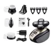 Kemei 5 in 1 Electric Shaver Mens Noseable 4DフローティングブレイティングヘッドシェービングヒゲトリマーノーズヘアカッターRazor5294322