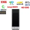 Clé de télévision X96S Android 9.0 Amlogic s905Y2 Quad Core 4 Go de RAM 32 Go de ROM 2.4 / 5G WIFI BT4.2 4K HD Lecteur multimédia intelligent