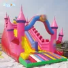 Quintal colurful park teatchhouse por atacado jogo de slides de água inflável
