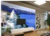 3D Zdjęcie Tapeta Niestandardowe ścienne malowidła ścienne 3D Tapeta Miłość Morze Egejska salon