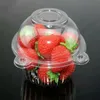 50Pcs Clear Plastic Cupcake Boxes Holder Muffin Case Cup Party Cake Decorating Tools Manga Pastelera Gift Wrap