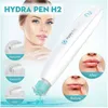 Hydra القلم H2 microneedling ديرمابن ميكرونيدل التلقائي مصل قضيب قضيب العناية بالبشرة ميكو إبرة أكوا الرطوبة كيت