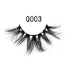 22-25-70mm 밍크 속눈썹 100 % 진짜 밍크 가짜 속눈썹 5D Crisscross Natural Fake Lashes 메이크업 3D 밍크 속눈썹 확장 FedEx / DHL 무료 배송