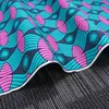 Tissu de costume chaud 112-114cm de large, tissu en Polyester à la mode pour pantalons habillés, tissu imprimé batik géométrique africain pour vente en gros
