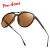 نظارة شمسية Pro 2022 تصميم العلامة التجارية Men Polarized TR90 Frames Vintage Pilot Sun Glasses for Zonnebril Heren PC15031