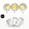 100 sztuk / partia LED żarówki Cob Spotlight Lampa Downlight Spot Light Dimmable E27 E14 GU5.3 GU10 3W 5W 7W Lampada Bombillas