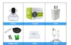 Nouvelle Mini caméra CCTV WiFi IP 720P caméra de sécurité à domicile Wi-Fi P2P Audio bidirectionnel Vision nocturne 3 antennes sans fil bébé moniteur