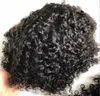 Men Hair System Wig Men Hairpieces Body Curl Curl Full Lace Toupee Jet Black 1 European Virgin Human Hair Presentive for Black Men2768682