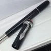 Luxe Rollerball Gel Pen Rood Classic Monte Black Resin Speciale 1912 Heritage Edition M Roller Ball Pennen Met Unieke Snake Clip