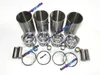 Ny 4D95 Cylinder Overhaul Liner Kit PC130-7 för Komatsu med kolvringar Clips och Liner Kit