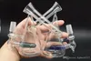 Colorful 14mm heady thick colorful glass oil rig Triangle Shape Glass tobacco water Bongs pipe With Diffused Downstem