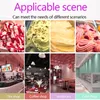 Free shipping to door USA ETL CE Commercial Kitchen Tabletop Hard Ice Cream Machine Street Food Machine gelato batch freezer