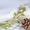 100MLot Artifical Leaf Natural Hessian Jute Twine Rope Burlap Ribbon DIY Craft Vintage For Home Wedding Party Decoration3236453