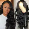 Brazilian Glueless Full Lace Wigs With Baby Hair Human Hair Full Lace Frontal Closure Wig Long Hair 26 Inch For Black Women2352053