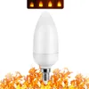 Full Model 3W 5W 7W 9W E27 E26 E14 E12 płomień żarówka 85-265V LED Płomień Efekt Ogień Żarówki Magazynowanie Emulacji Decor Lampa LED