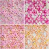 40x60 cm decorazione della parete del fiore artificiale strada piombo floreale falso ortensia peonia fiore rosa per la decorazione dell'arco di nozze ghirlanda di flores