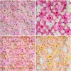 40x60 cm kunstmatige bloem wanddecoratie weg lood floral nephydrangea hortensia pioenroos roze bloem voor bruiloft boog decor flores krans