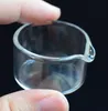 38mm 50mm Diameter Glass Ashtray Dish Ash Catcher Bowl Glass Concentrate Dish For Smoking Accessory Oil Ring Dabber Dish Pipes